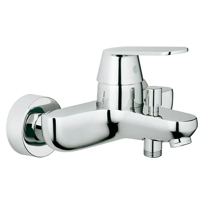 Grohe Eurosmart Cosmopolitan Badewannenarmatur - Chrom, Glänzend - Diagonale Ansicht