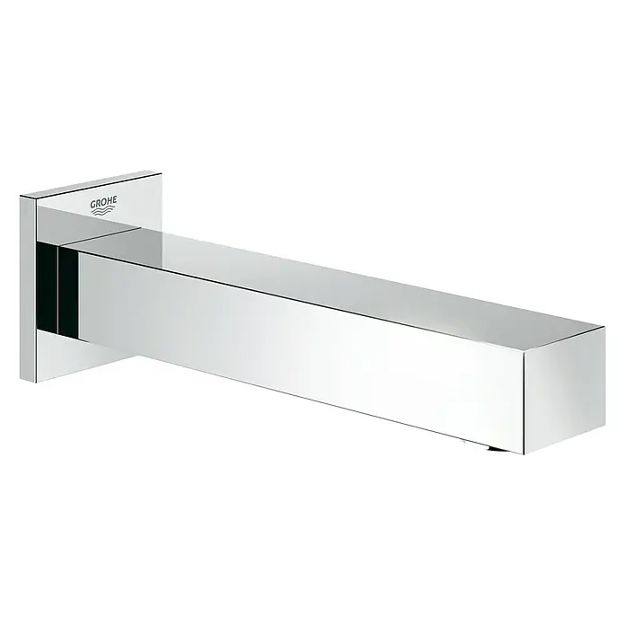 Grohe Eurocube Wanneneinlauf - Chrom, Glänzend - Diagonale Ansicht