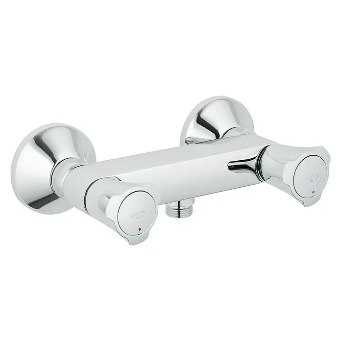 Grohe Costa Brausearmatur - Chrom, Glänzend - Diagonale Ansicht