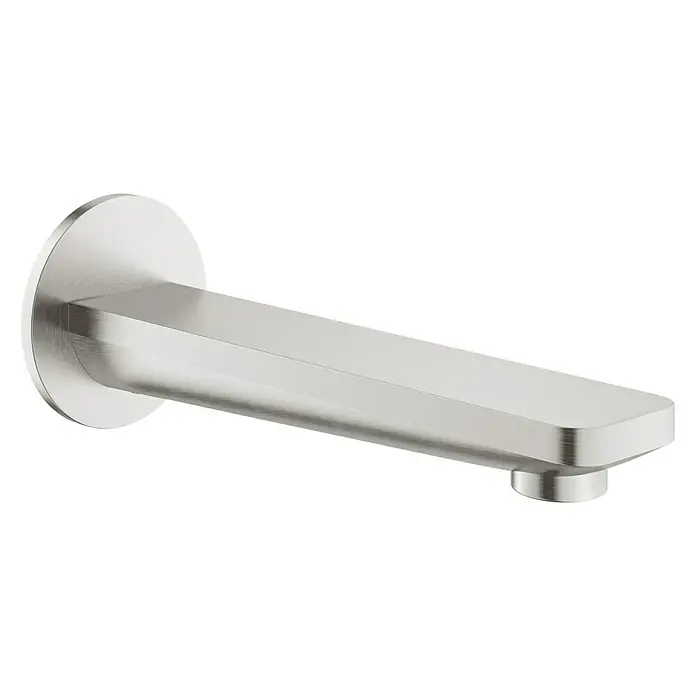 Grohe Lineare Wanneneinlauf - Supersteel, Glänzend - Diagonale Ansicht