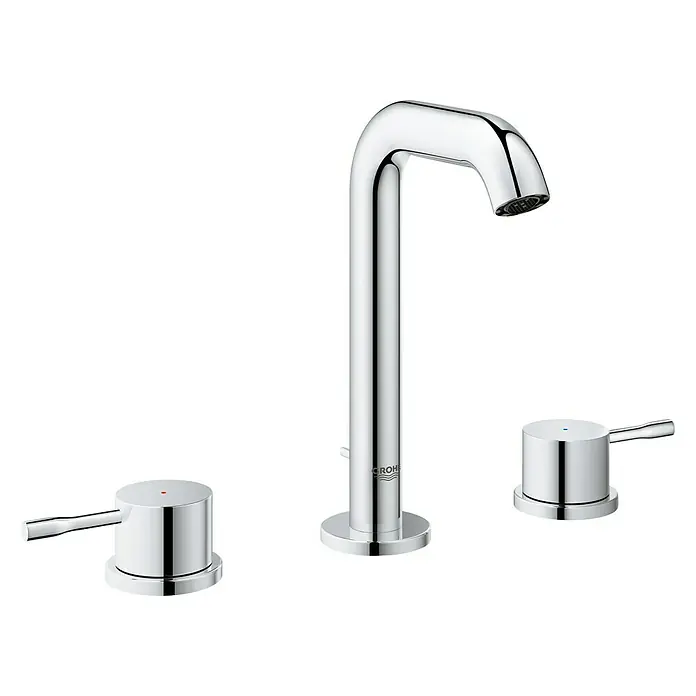 Grohe Essence New Waschtischarmatur M - Chrom - Diagonale Ansicht