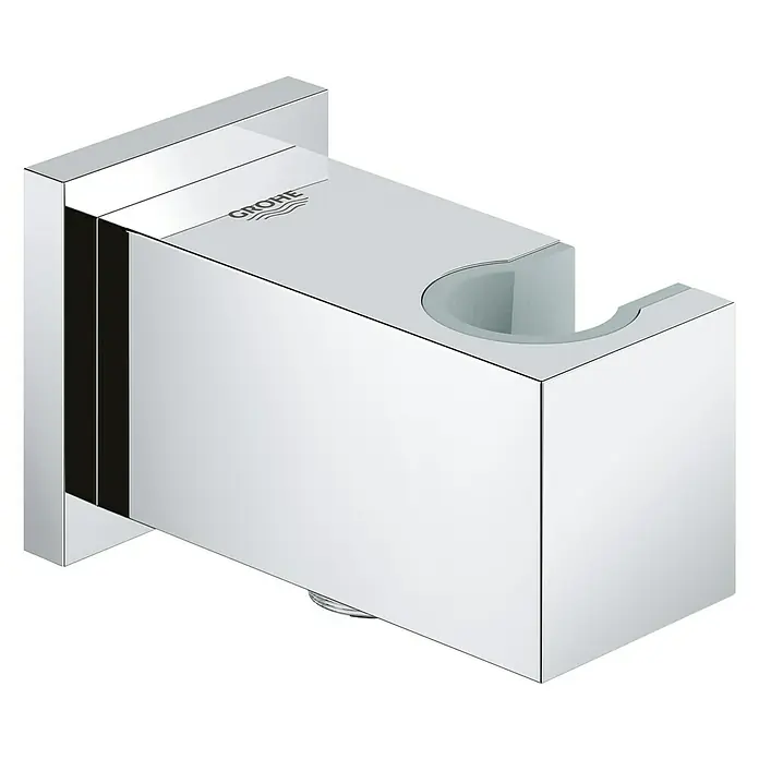 Grohe Euphoria Cube Brausehalter - Metall, Chrom - Diagonale Ansicht