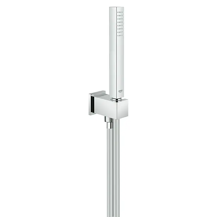 Grohe Euphoria Cube Brause-Set - Anzahl Funktionen: 1 Stk., Chrom - Diagonale Ansicht