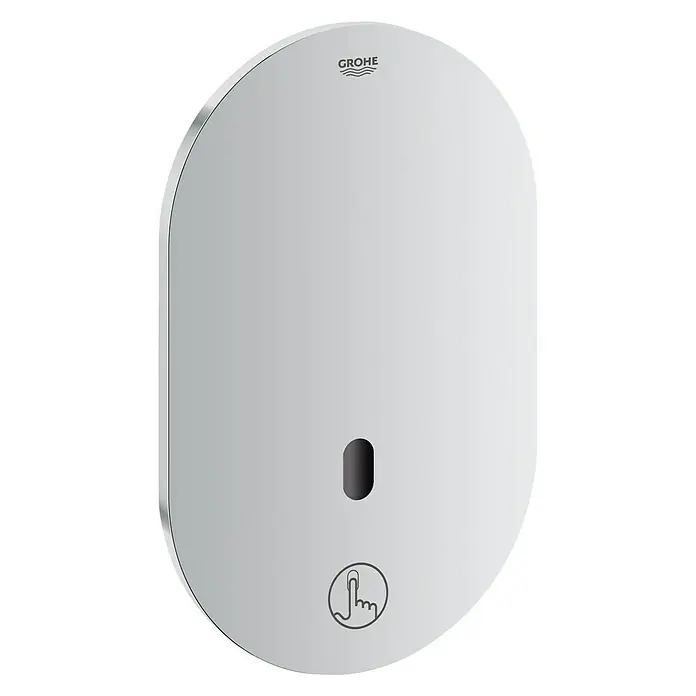 Grohe Euroeco UP-Brausearmatur - Chrom, Glänzend, Infrarot-Elektronik - Diagonale Ansicht