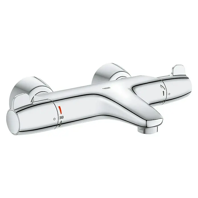 Grohe Grohtherm Special Wannenthermostat - Chrom, Glänzend - Diagonale Ansicht