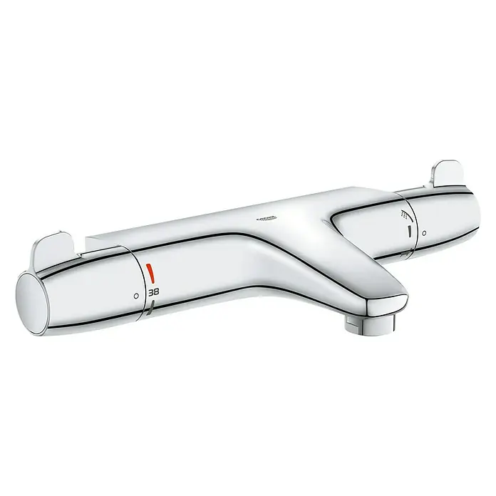 Grohe Grohtherm Special Wannenthermostat 1 - Chrom, Glänzend - Diagonale Ansicht