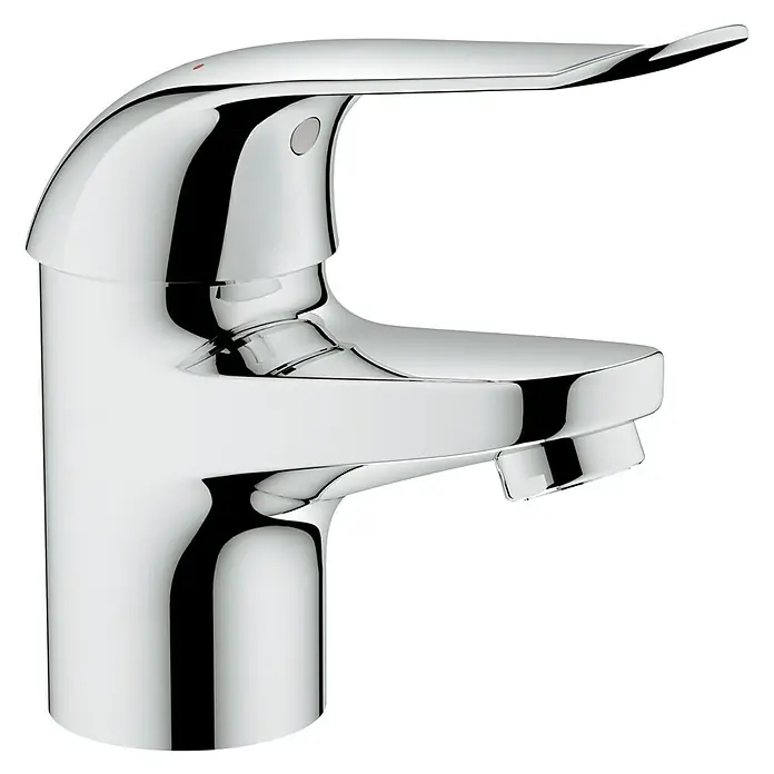 Grohe Euroeco Special Waschtischarmatur - Chrom, Ohne Zugstange - Diagonale Ansicht