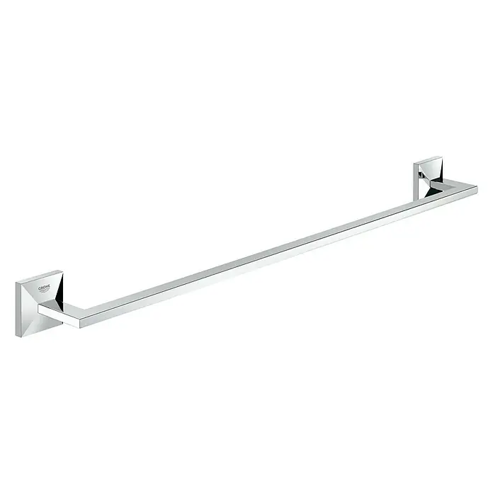 Grohe Allure Brilliant Badetuchhalter - Breite: 65 cm, Chrom, Glänzend - Diagonale Ansicht