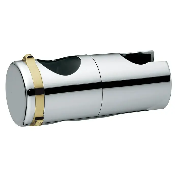 Grohe Konusgleiter - Chrom/Gold, Passend für: Brausestangen 27,8 mm - Diagonale Ansicht