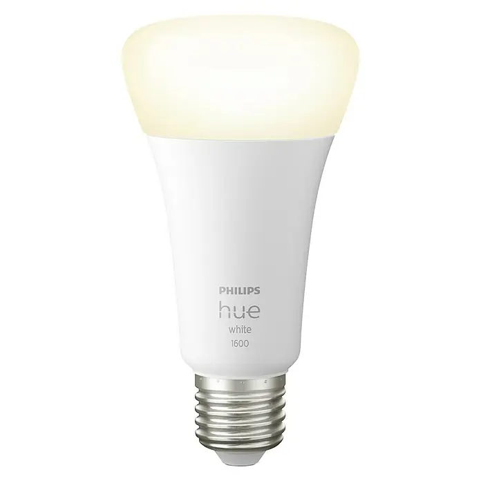 Philips Hue LED žarulja - E27, 15,5 W, 1.600 lm, Može se prigušiti, 1 kom - Pogled sprijeda