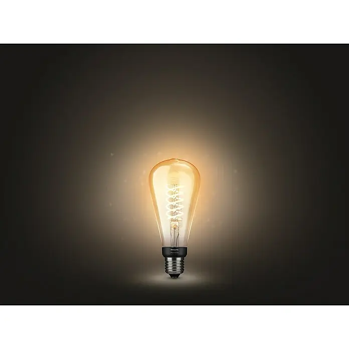 Philips Hue LED-Leuchtmittel Giant Edison - E27, 7 W, Warmweiß, ST72, Dimmbar - Stimmungsaufnahme