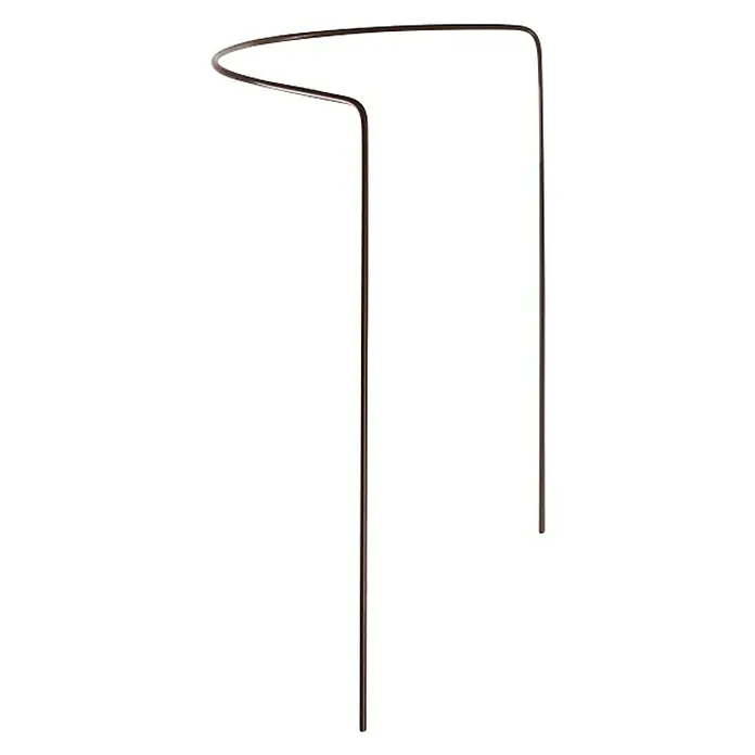Bellissa Busch- & Strauchstütze - 40 x 14 x 35 cm, Rost - Diagonale Ansicht