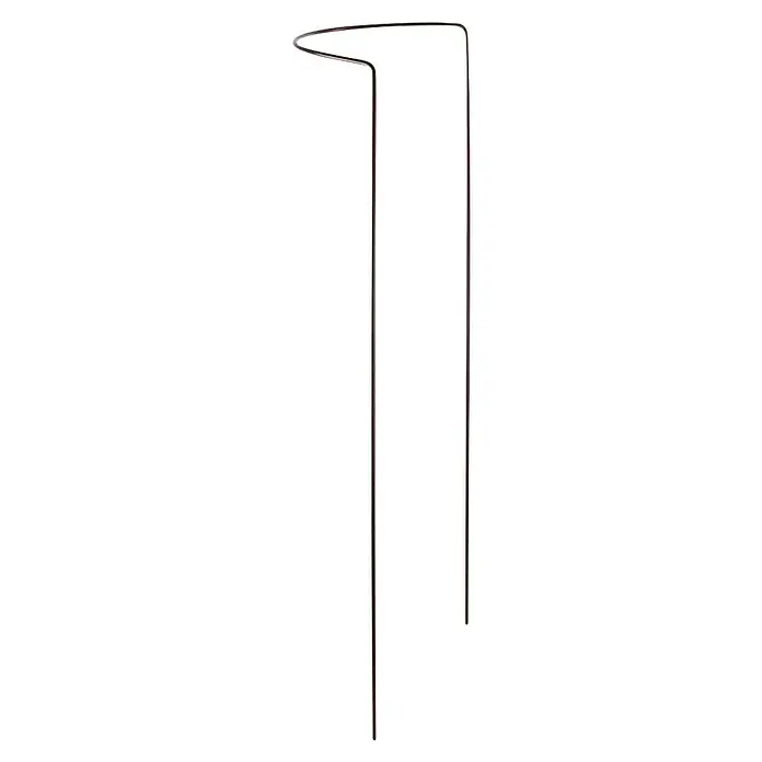 Bellissa Busch- & Strauchstütze - 40 x 14 x 70 cm, Rost - Diagonale Ansicht
