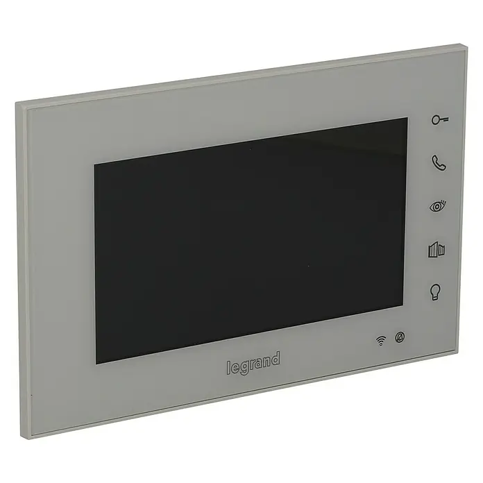 Legrand Videoportero en color Easy kit connected - Blanco, Casa unifamiliar, Tipo de pantalla: Pantalla LCD - Vista angular