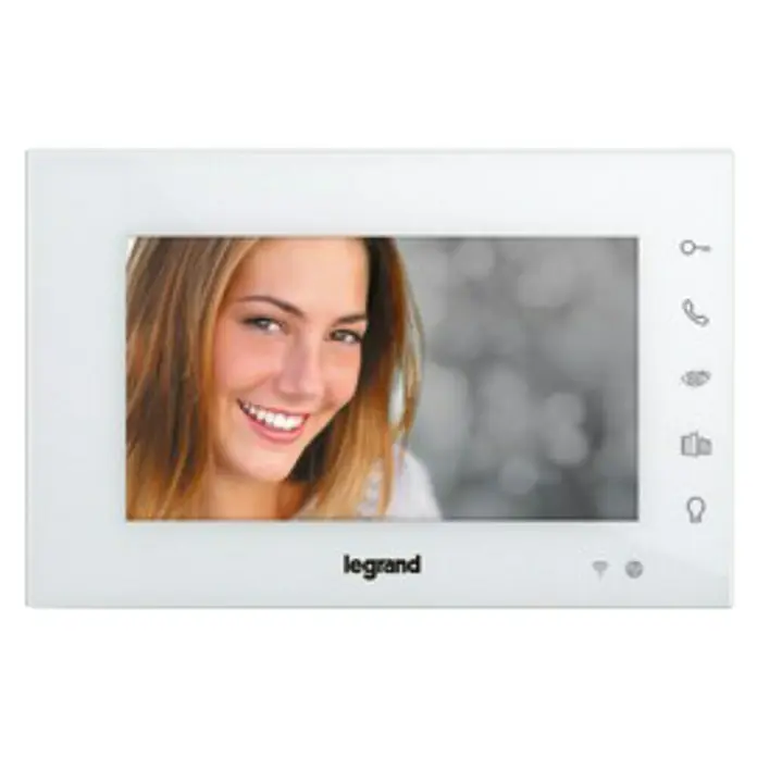 Legrand Monitor de interfono Easy Kit Connected - Blanco - Vista frontal