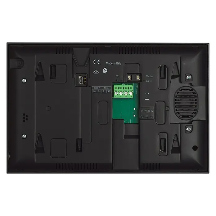 Legrand Monitor de interfono Easy Kit Connected - Negro - Vista trasera