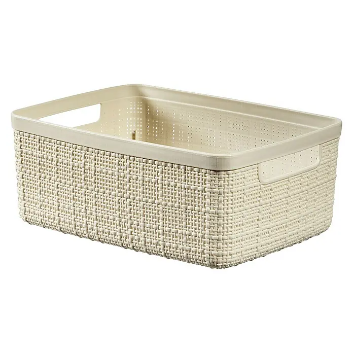 Curver Kutija za pohranjivanje - D x Š x V: 27 x 20 x 11 cm, Plastika, Kremasto - Dijagonalni pogled