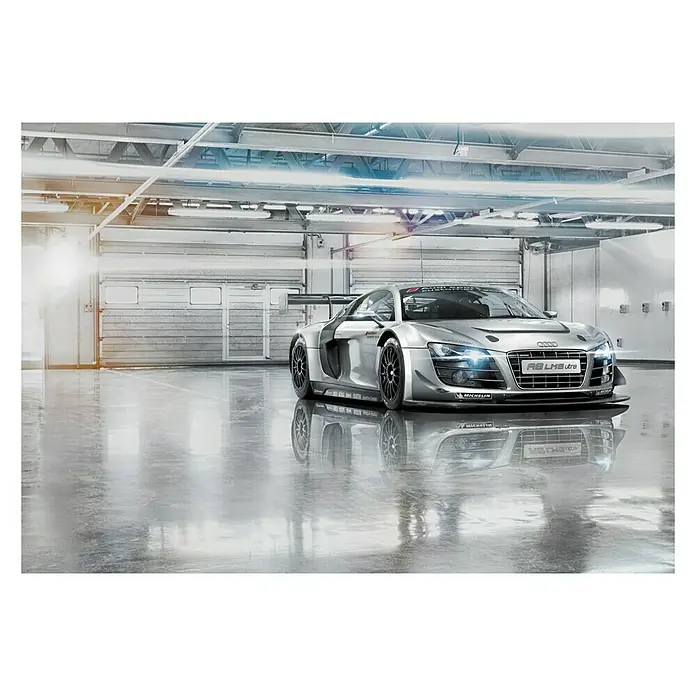 Komar Fototapete Audi R8 - 8 -tlg., B x H: 368 x 254 cm, Papier - Vorderansicht