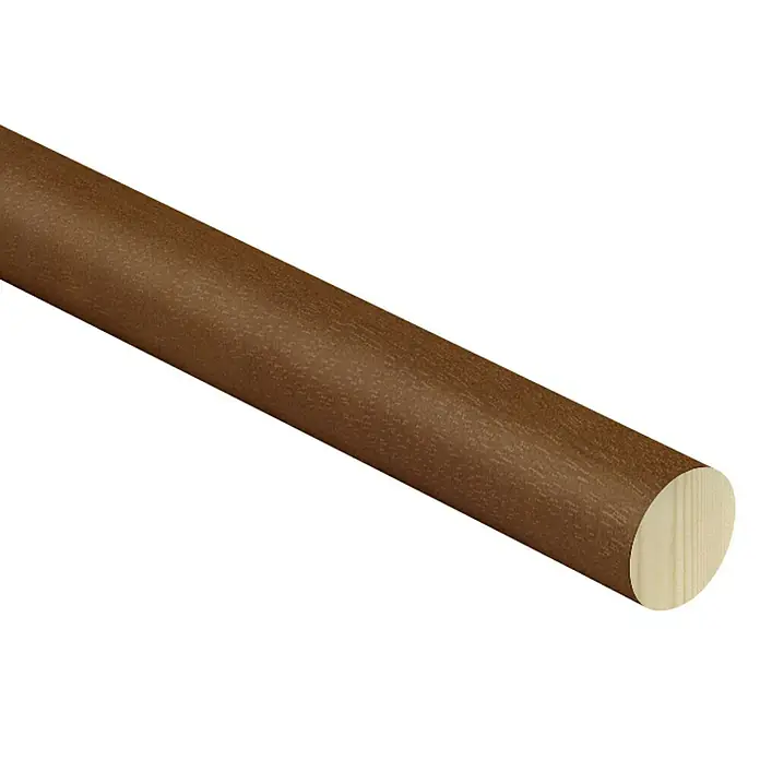 Fontanot Pasamano Nogal - Marrón oscuro, Madera, 2 m - Primer plano