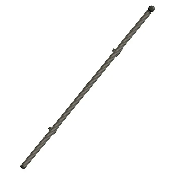 Fontanot Railing Juego de pasamanos Steel30 - Gris, Largo: 150 cm - Vista angular