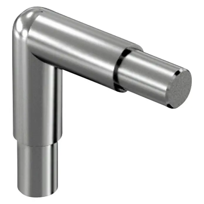 Fontanot Junta de tubo regulable - Pasamanos de acero inoxidable - Vista angular
