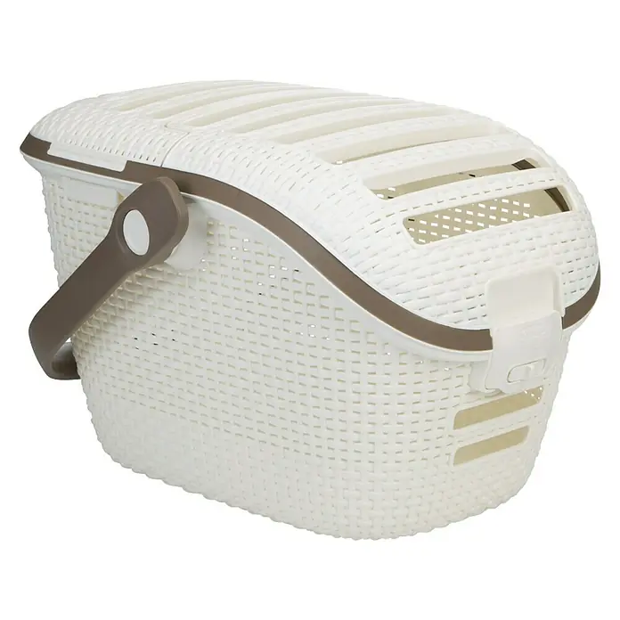 Curver Transportbox - 51 x 38 x 33 cm, Kunststof, Wit - Diagonaal zicht
