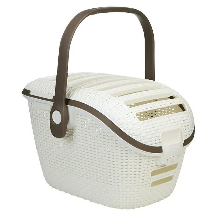 Curver Transportbox - 51 x 38 x 33 cm, Kunststof, Wit - Diagonaal zicht