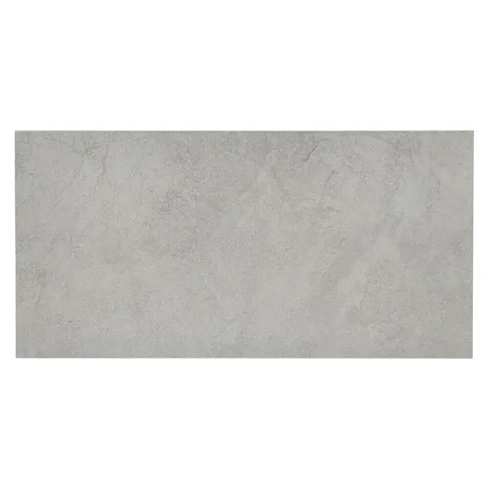 Feinsteinzeugfliese Rügen - 30 x 60 cm, Grau, Matt - Draufsicht