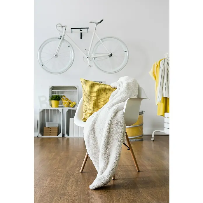 Dakota Suelo de vinilo Kansas - 1,52 m x 24,5 cm x 4,2 mm, Efecto madera - Foto ambiente