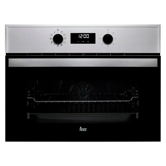 Teka Horno empotrado compacto y pirolítico HBC 625 P - Número de tipos de calentamiento: 8 ud., Volumen horno: 44 l - Vista frontal