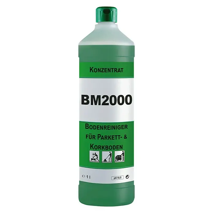 BAUHAUS BM2000 Bodenreiniger für Parkett & Korkboden - 1 l, Flasche - Vorderansicht