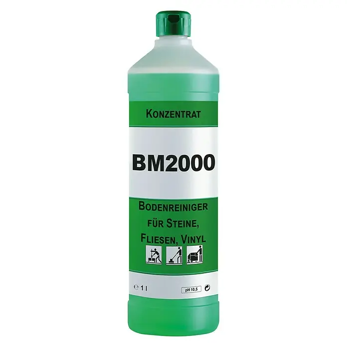 BAUHAUS BM2000 Bodenreiniger für Steine, Fliesen, Vinyl - 1 l, Flasche - Vorderansicht