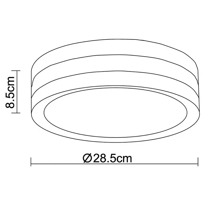 Globo Außenwand- & Deckenleuchte - 40 W, Weiß, IP44