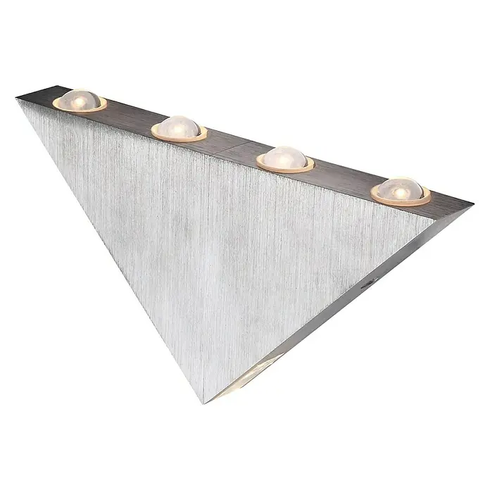 Globo LED-Wandleuchte Gordon - 5 W, Warmweiß - Diagonale Ansicht