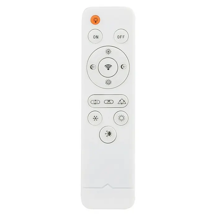 Globo LED-Deckenleuchte rund - 24 W, Ø x H: 410 mm x 10,5 cm, Mehrfarbig - Draufsicht