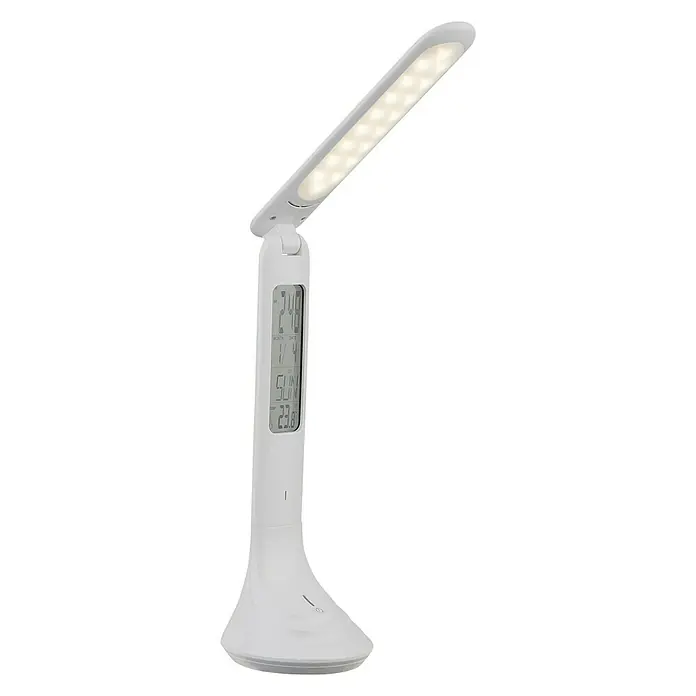 Globo LED-Tischleuchte Tyrell - 4 W, L x B x H: 20 x 9 x 42,5 cm, Weiß, Neutralweiß - Diagonale Ansicht