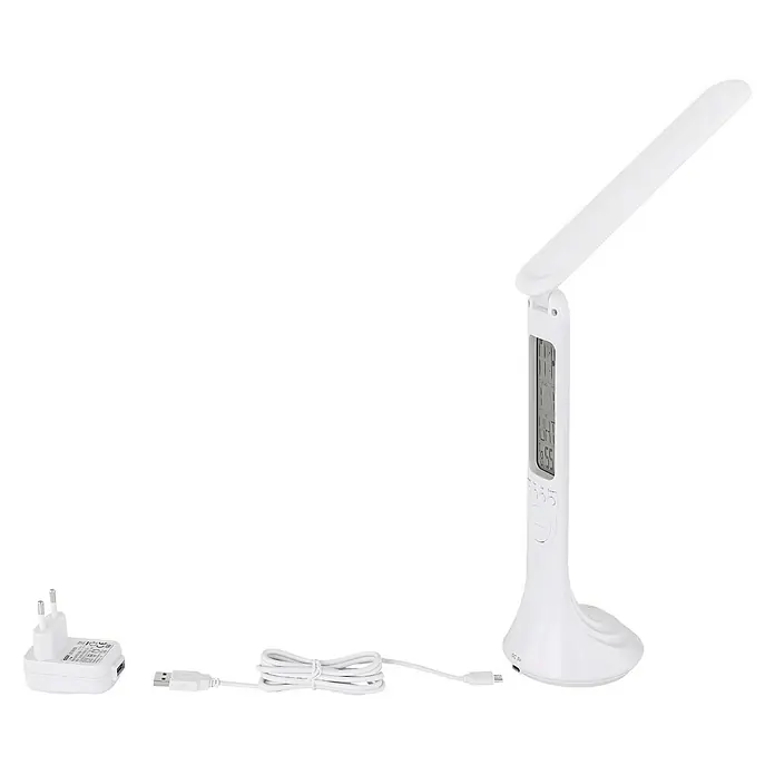 Globo LED-Tischleuchte Tyrell - 4 W, L x B x H: 20 x 9 x 42,5 cm, Weiß, Neutralweiß - Linke Seitenansicht