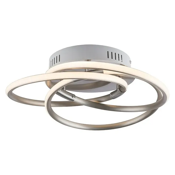 Globo LED-Deckenleuchte BARNA - 24 W, Warmweiß - Diagonale Ansicht