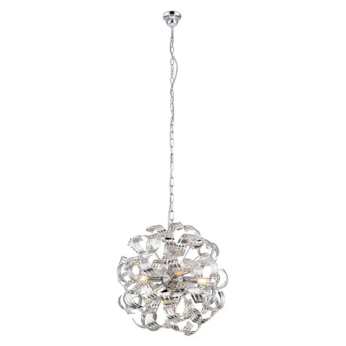 Globo Pendelleuchte FALLA - Ø x H: 500 mm x 125 cm - Diagonale Ansicht