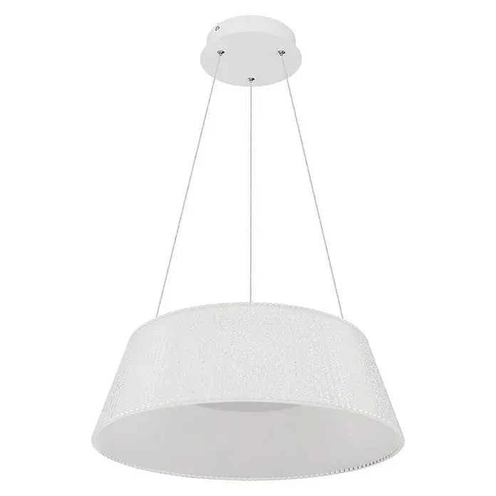 Globo LED-Pendelleuchte Crotone - 45 W, Kaltweiß - Diagonale Ansicht