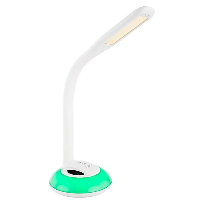 Globo Stolna LED svjetiljka Isolde - 7 W, D x Š x V: 41 x 41 x 58 cm, Topla bijela - Dijagonalni pogled