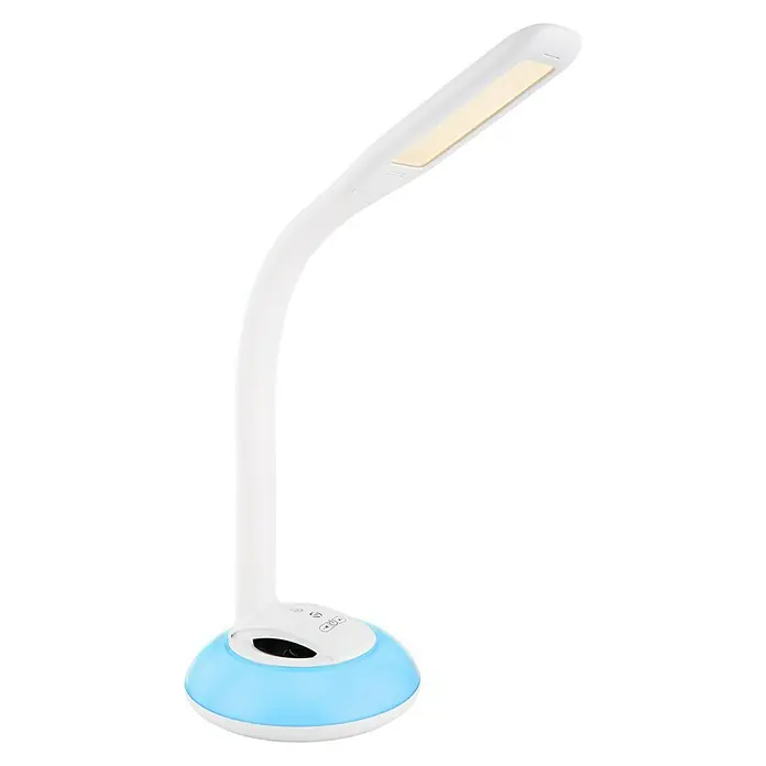 Globo Stolna LED svjetiljka Isolde - 7 W, D x Š x V: 41 x 41 x 58 cm, Topla bijela - Dijagonalni pogled
