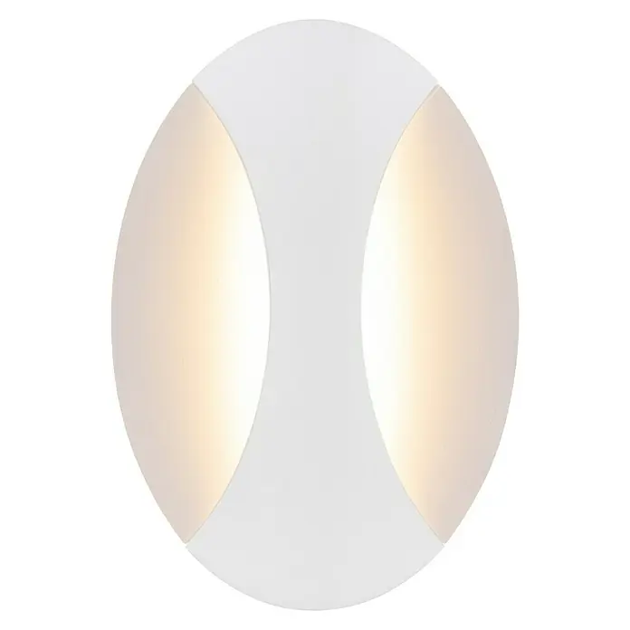 Globo LED-Wandleuchte ALEXANDRA - 6 W, Weiß, Warmweiß - Vorderansicht
