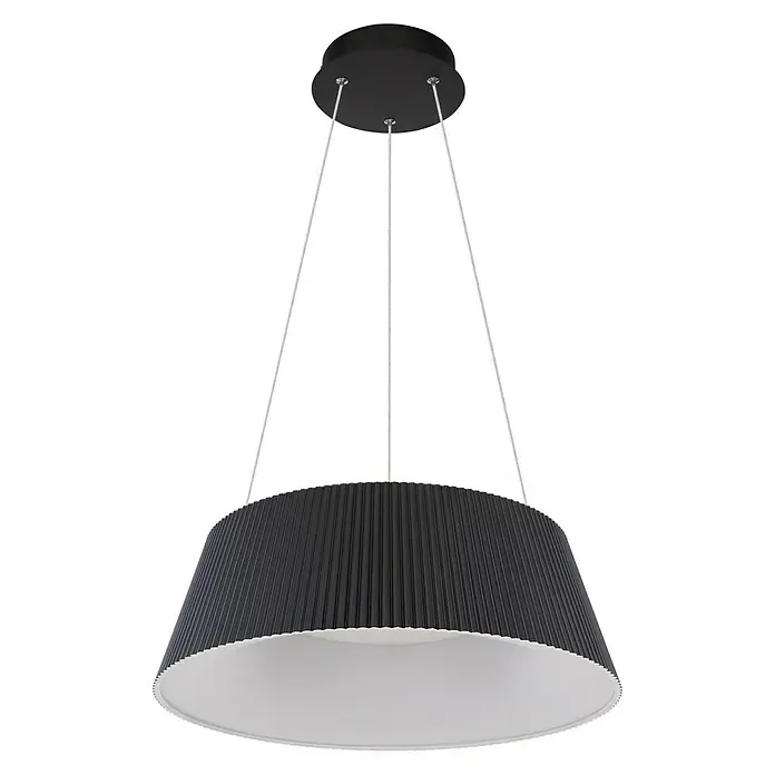 Globo LED-Pendelleuchte Crotone - 45 W, Kaltweiß - Diagonale Ansicht