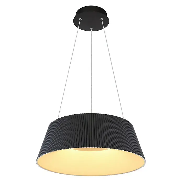 Globo LED-Pendelleuchte Crotone - 45 W, Kaltweiß - Diagonale Ansicht