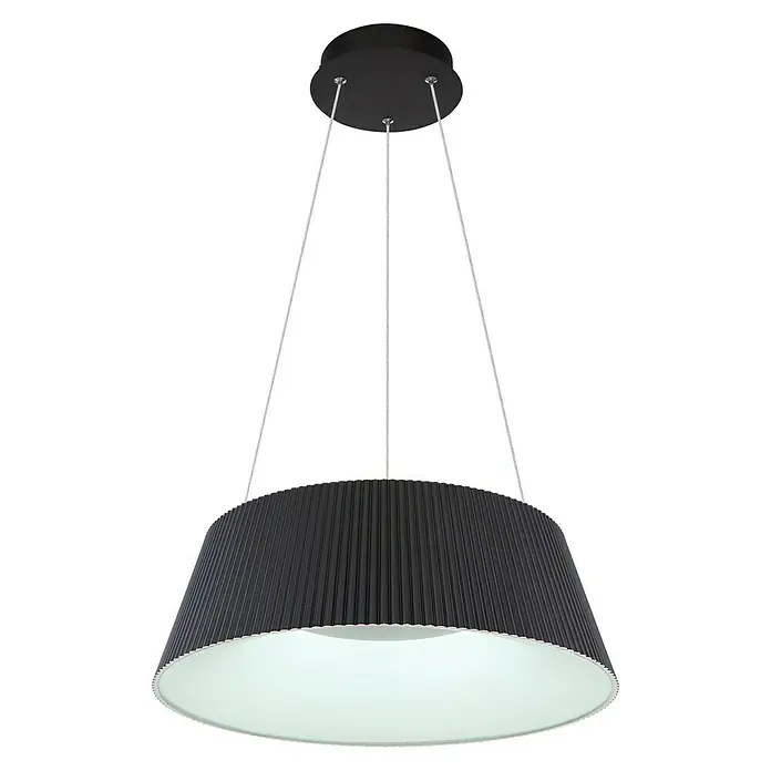 Globo LED-Pendelleuchte Crotone - 45 W, Kaltweiß - Diagonale Ansicht