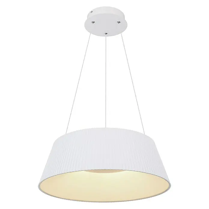 Globo LED-Pendelleuchte Crotone - 45 W, Kaltweiß - Diagonale Ansicht