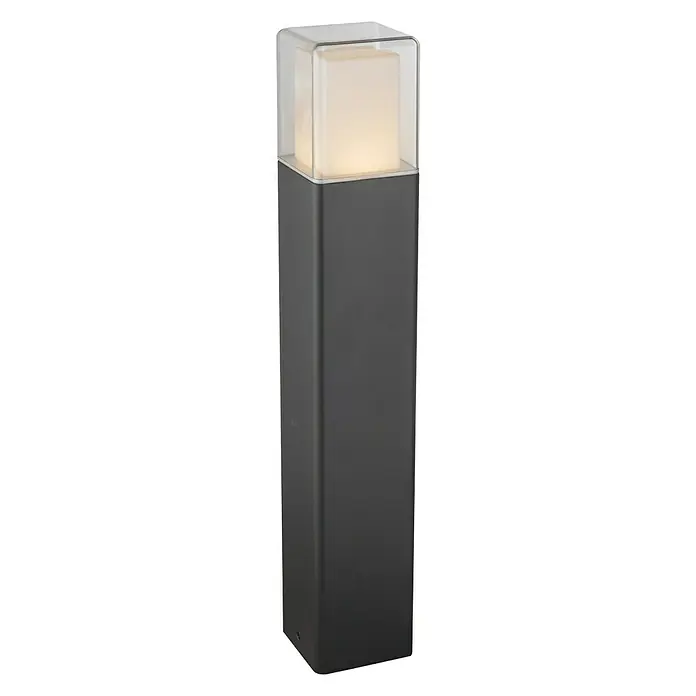 Globo LED-Sockelleuchte DALIA - 1-flammig, 12 W, Warmweiß, IP44, Höhe: 50 cm - Diagonale Ansicht