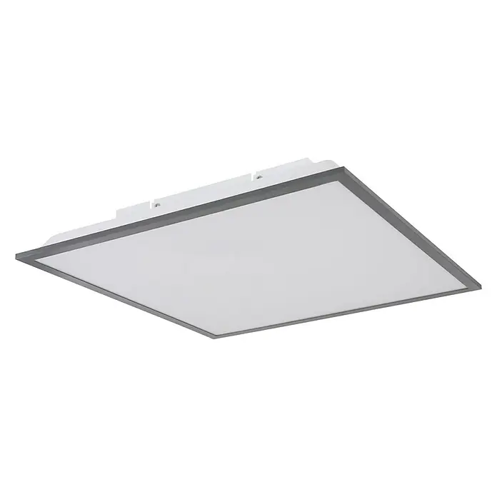Globo LED-Deckenleuchte Doro - 24 W, L x B x H: 45 x 45 x 7,5 cm, Warmweiß - Diagonale Ansicht
