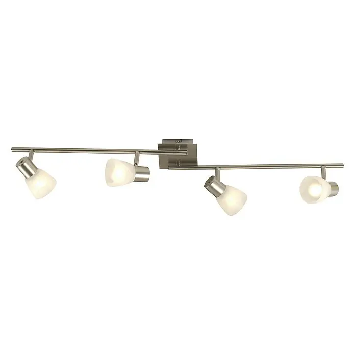 Globo Deckenstrahler PARRY - 160 W, L x B x H: 84 x 10 x 15 cm, E14 - Diagonale Ansicht